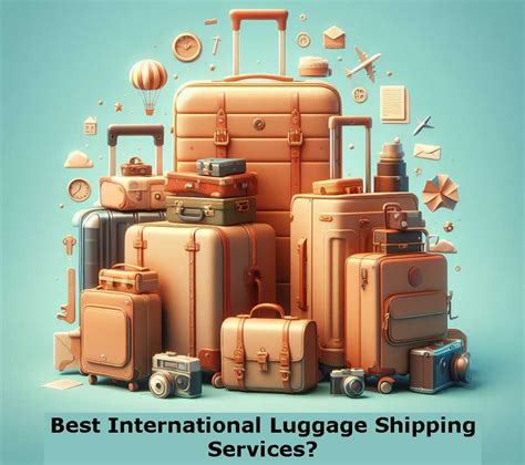 how to ship suitcases internationally